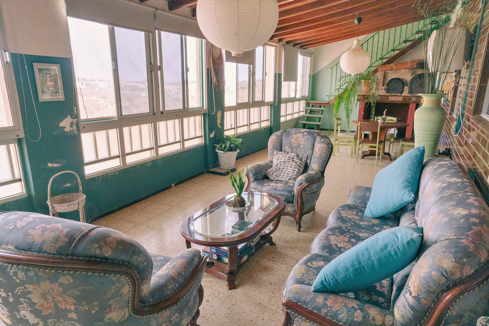 Habitación Éter, la más grande de la casa